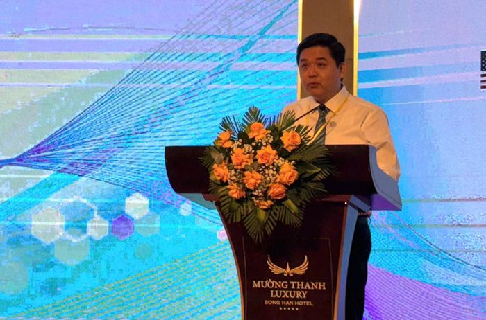 ThS.BS Võ Hải Sơn, Phó Cục trưởng Cục Phòng bệnh, phát biểu tại hội nghị. Ảnh: Bích Vân.
