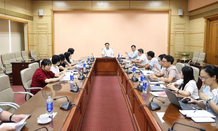 Quang cảnh cuộc họp. Ảnh; Trần Minh