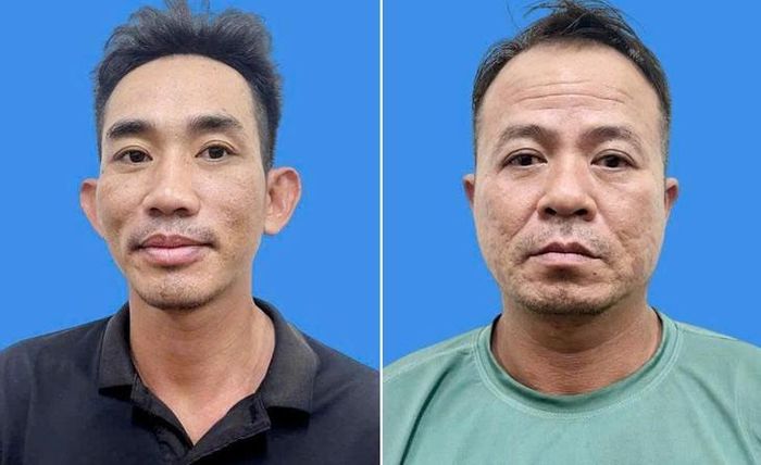Hai đối tượng khác trông vụ án. Ảnh: Bộ Công an.