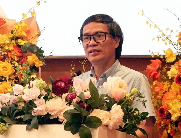 PGS.TS Đồng Văn Hệ, Giám đốc Trung tâm Điều phối quốc gia về ghép bộ phận cơ thể người. Ảnh: Lê Bảo
