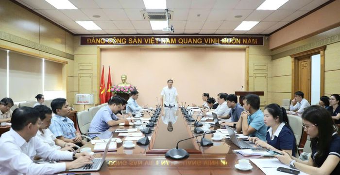 Quang cảnh cuộc họp. Ảnh: Trần Minh