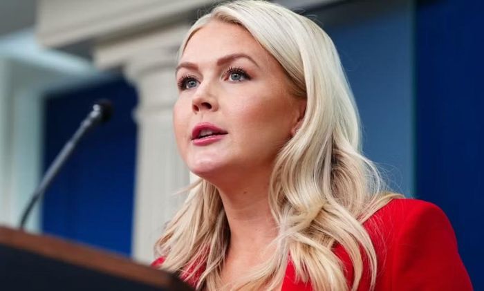 Ông Trump đánh giá bà Leavitt là một trong những người phát ngôn xuất sắc nhất lịch sử.