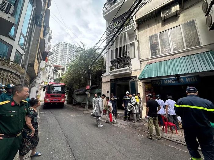 Hiện trường vụ cháy