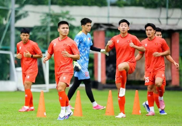 Lãnh đạo VFF đặt niềm tin vào Quang Hải trước trận bán kết với Malaysia (Ảnh: VFF)