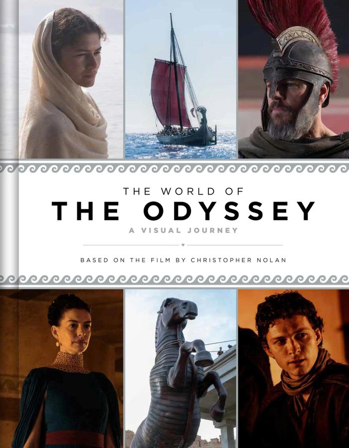  Bìa quyển sách The World of the Odyssey. Ảnh: Variety. 