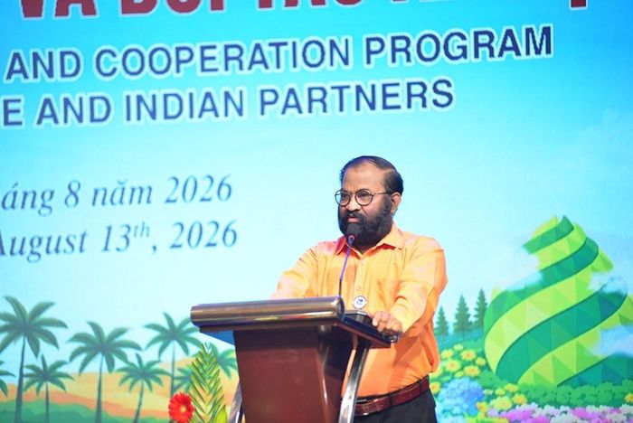 Ông Kukunuru Ranga Reddy, Giám đốc Garuda Tourism, Trưởng đoàn IATO đưa ra một số đề xuất, góp ý nhằm giúp Lâm Đồng thu hút khách Ấn Độ đến địa phương nhiều hơn trong thời gian tới