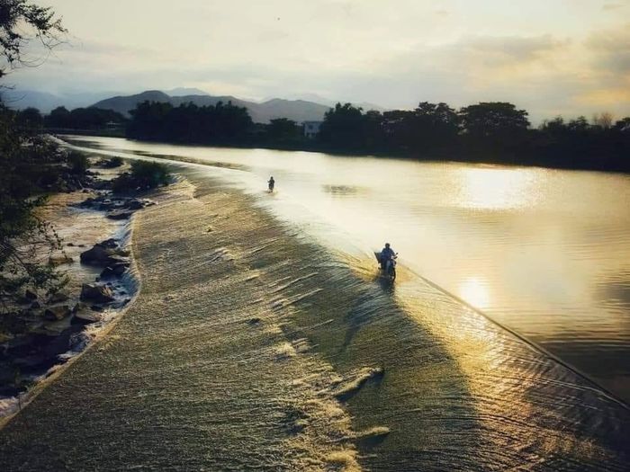 Đập Nha Trinh huyền thoại nối đôi bờ sông Dinh
