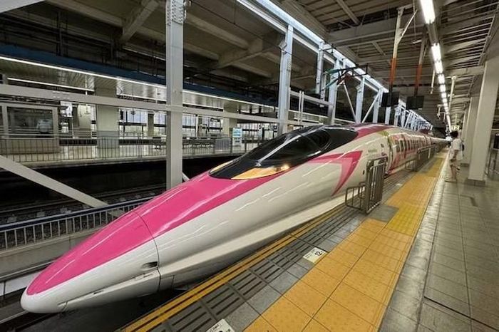 Đường sắt cao tốc Shinkansen là niềm tự hào của Nhật Bản. Ảnh: TTXVN