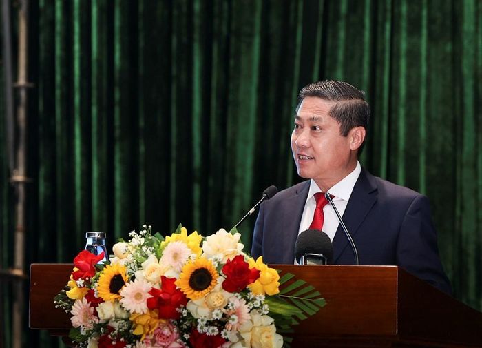 Phó Chủ tịch UBND TP. Đà Nẵng Phan Thái Bình phát biểu tại hội thảo