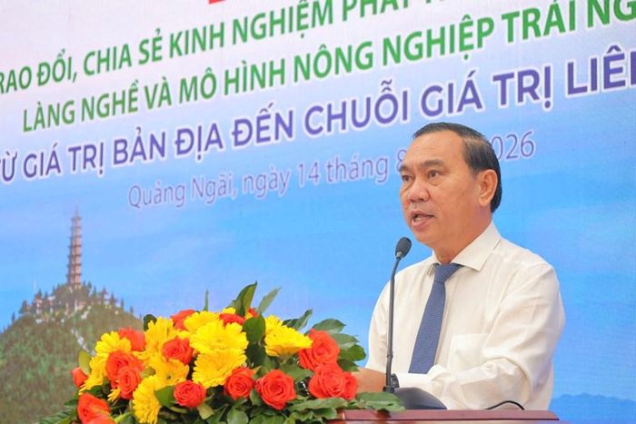 Phó Giám đốc Sở Nông nghiệp và Môi trường TP.HCM Nguyễn Văn Đa phát biểu