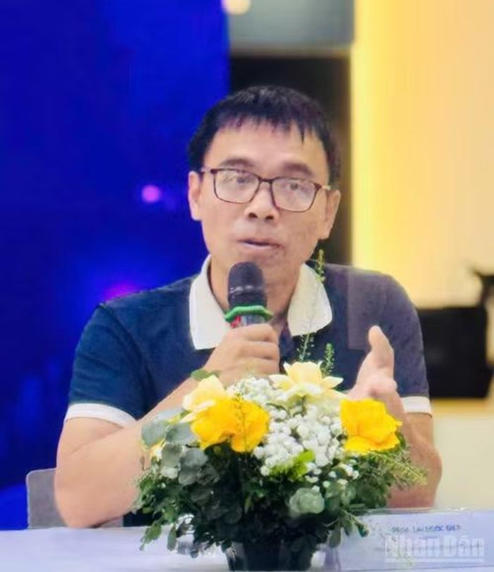Giáo sư Lại Ngọc Điệp, Đại học Paris-Saclay, Pháp. (Ảnh: HNV)