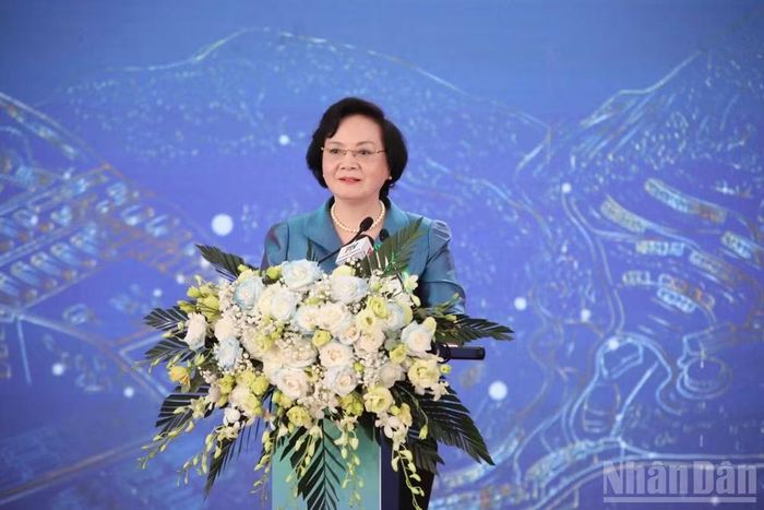Phó Thủ tướng Phạm Thị Thanh Trà phát biểu tại buổi lễ.