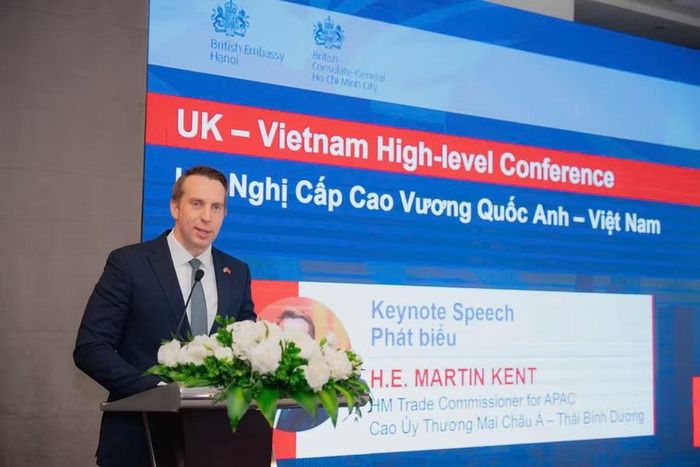 Cao ủy Thương mại Anh tại châu Á-Thái Bình Dương Martin Kent. (Ảnh: Đại sứ quán Anh tại Việt Nam)