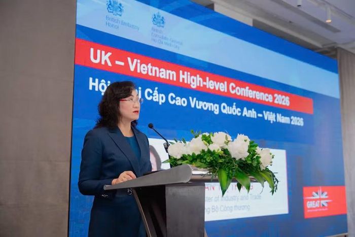 Thứ trưởng Công Thương Phan Thị Thắng. (Ảnh: Đại sứ quán Anh tại Việt Nam)