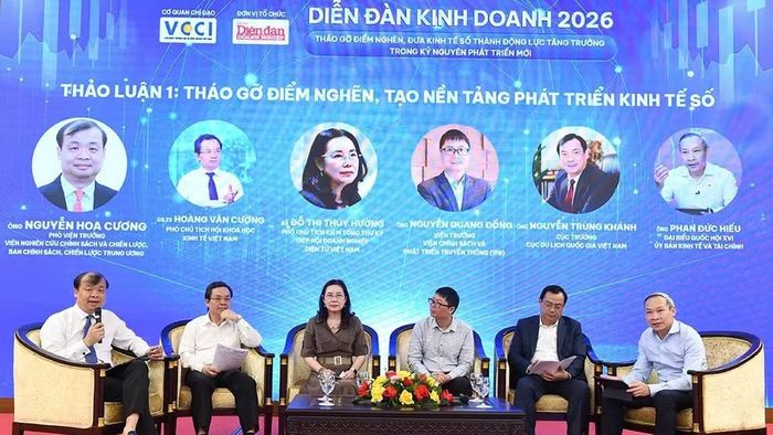 Các đại biểu tham dự Diễn đàn Kinh doanh 2026 do Tạp chí Diễn đàn Doanh nghiệp tổ chức. (Ảnh: BTC)