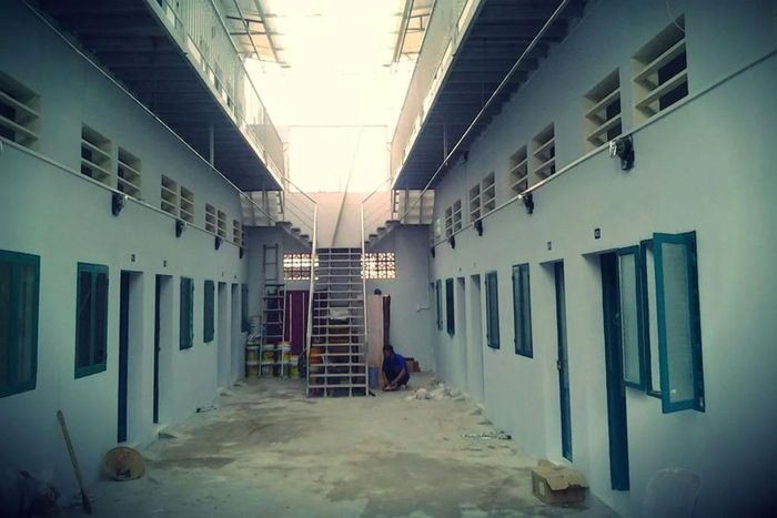 Một khu nhà trọ đang trong quá trình hoàn thiện. Ảnh minh họa: thuvienphapluat.vn
