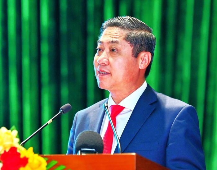 Phó Chủ tịch UBND TP Đà Nẵng Phan Thái Bình phát biểu tại Hội thảo.