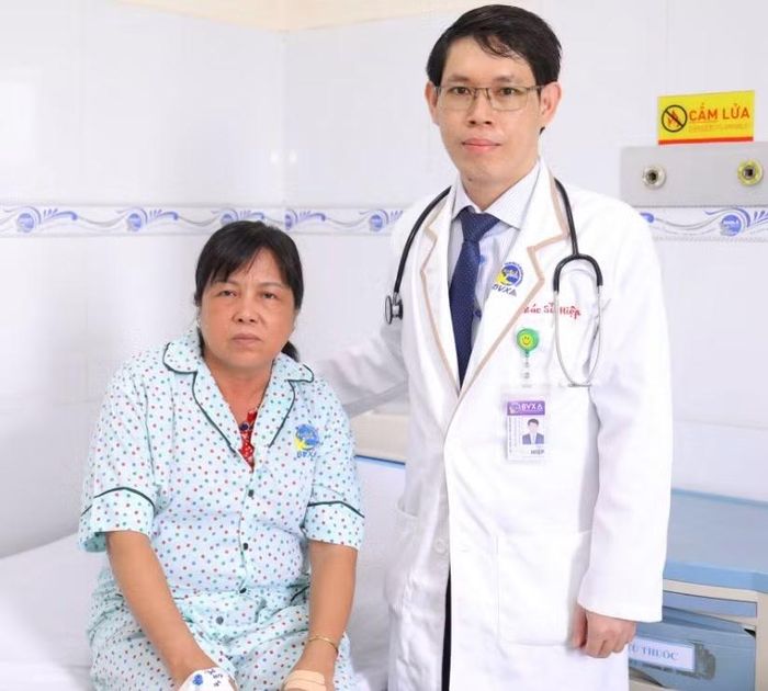 Bệnh nhân sau 1 tuần điều trị đã giảm mệt mỏi - Ảnh BVCC