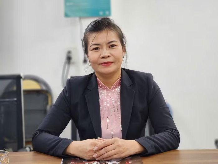 Bà Nguyễn Thị Thanh Nhàn chia sẻ tại chương trình.