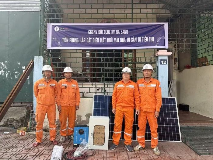 Ra quân triển khai tại khu vực Na Sang.