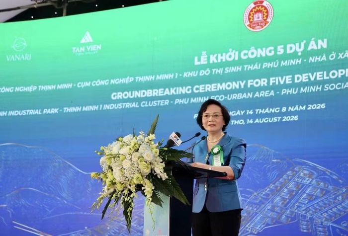 Phó Thủ tướng Phạm Thị Thanh Trà phát biểu tại sự kiện.