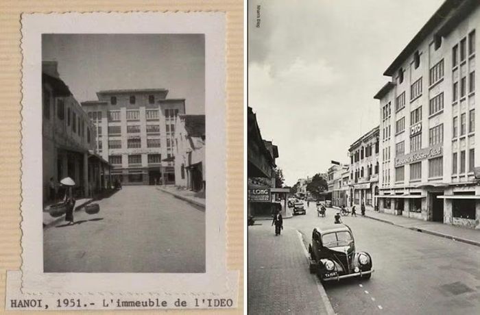Toà nhà 24 Tràng Tiền khi còn là nhà in IDEO những năm 1950