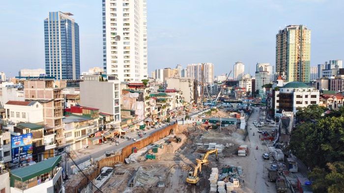 Đến nay, toàn bộ dự án đã hoàn thành hơn 40% khối lượng công việc.
