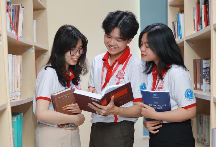 Sinh viên Trường đại học Luật TPHCM.