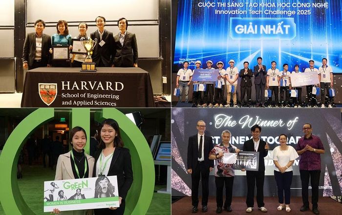 Sinh viên DTU giành nhiều giải thưởng cao ở các cuộc thi trong nước và quốc tế