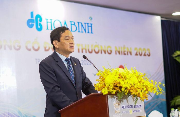 Ông Lê Viết Hải tại HBC năm 2023. Ảnh: HBC