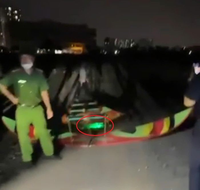 Diều gắn đèn chớp thả đêm ở độ cao 400m, "thủ phạm" gây báo động nhầm UAV tại Tân Sơn Nhất. Ảnh: VATM