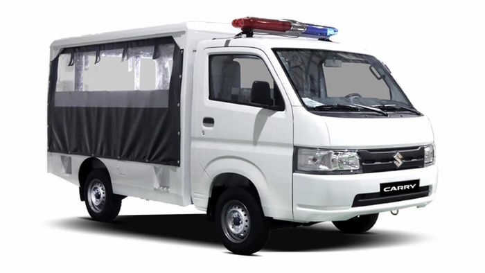Suzuki Carry Patrol Van. Ảnh: Carscoops