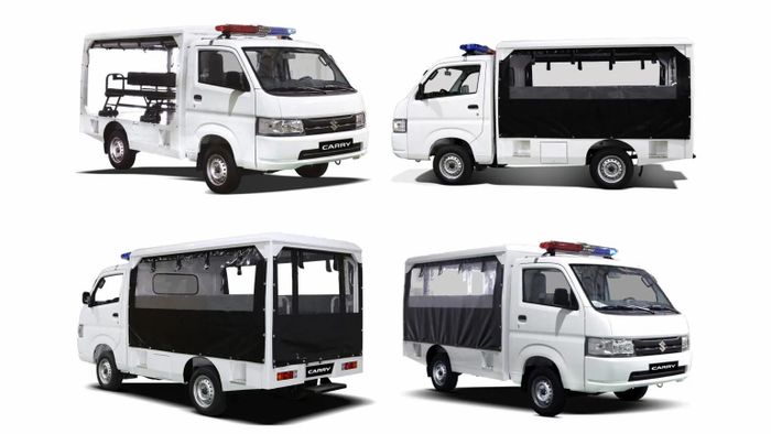Mẫu xe cảnh sát này có sức chứa tối đa khoảng 10 người. Ảnh: Carscoops