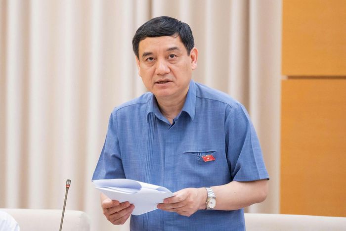 Chủ nhiệm Ủy ban Văn hóa và Xã hội Nguyễn Đắc Vinh. Ảnh: QH