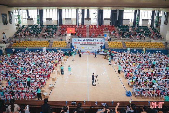 Giải vô địch Cờ vua Thành Sen - Hà Tĩnh mở rộng lần thứ 3 năm 2026 quy tụ 662 vận động viên tham gia