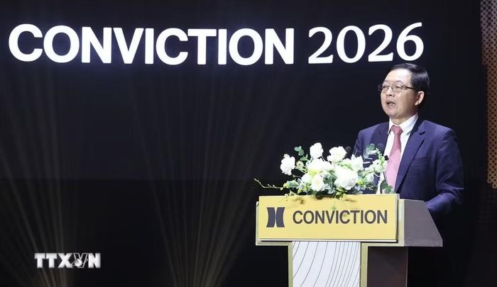 Phó Thủ tướng Chính phủ Hồ Quốc Dũng nhấn mạnh vai trò của đổi mới sáng tạo đối với tăng trưởng bền vững quốc gia. (Ảnh: Hứa Chung/TTXVN)