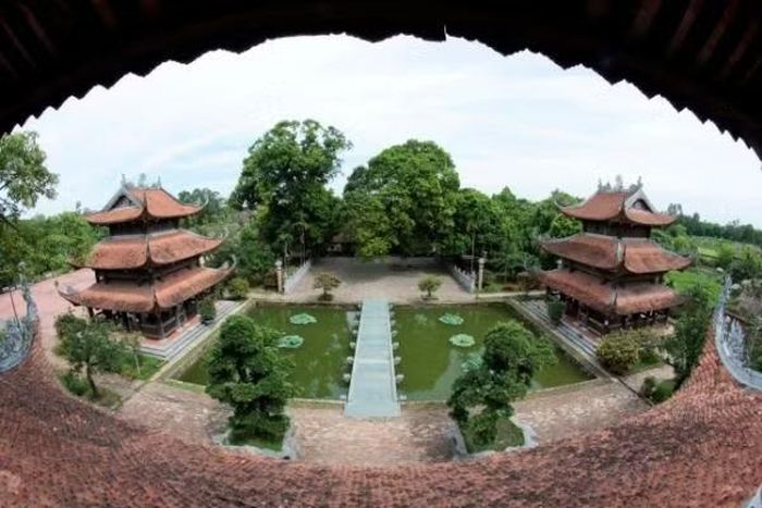 Quần thể di tích làng Nôm. (Ảnh: Tư liệu Cục Di sản văn hóa)