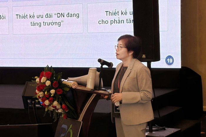 Bà Võ Thị Lan Phương, Giám đốc điều hành Công ty Vriens & Partners Việt Nam, chia sẻ tại Diễn đàn.