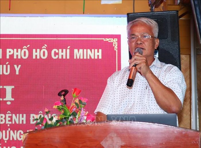 Đại diện hợp tác xã tại TP Hồ Chí Minh chia sẻ về mô hình liên kết chuỗi sản xuất, xuất khẩu.