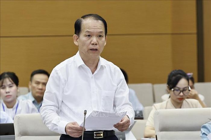 Bộ trưởng Bộ Tư pháp Hoàng Thanh Tùng. Ảnh: Doãn Tấn/TTXVN