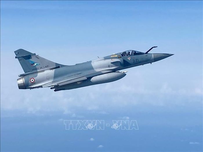 Chiến đấu cơ Mirage 2000. Ảnh tư liệu: AFP/TTXVN (không được phép khai thác, sử dụng bởi bên thứ ba)