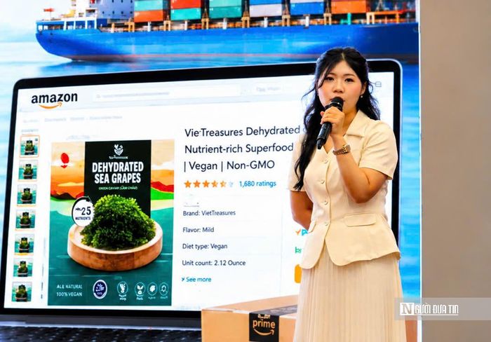 Bà Trần Thụy Hoàng Anh, Quản lý tài khoản cấp cao Công ty A-Global, cho rằng doanh nghiệp không nên chọn sản phẩm xuất khẩu theo cảm tính mà cần bắt đầu từ nhu cầu thị trường.