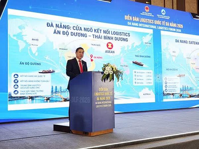 Phó Chủ tịch UBND TP Đà Nẵng Phan Thái Bình phát biểu tại Diễn đàn.
