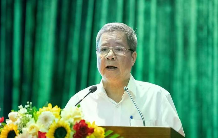 Ông Bùi Quốc Hùng, Phó cục trưởng Cục Điện lực, Bộ Công thương phát biểu về định hướng ngành. Ảnh XM.