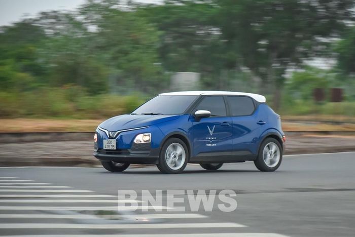 SUV điện cỡ A VinFast VF 5 xếp ở vị trí thứ hai với 4.407 xe