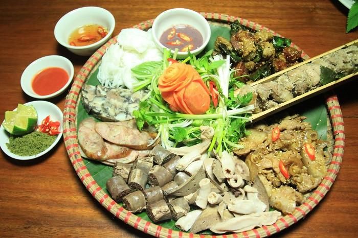 Ẩm thực Tam Đảo. Ảnh: Sưu tầm