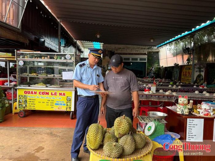 Công tác quản lý đối với chuỗi giá trị sầu riêng được Lực lượng Quản lý thị trường Đắk Lắk đặt lên hàng đầu.
