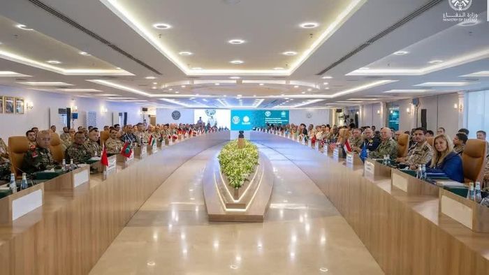 Đại diện từ 39 quốc gia đã gặp nhau tại Jeddah trong phiên họp lập kế hoạch lần thứ ba của Liên minh Quốc phòng Hàng hải Đa quốc gia, đánh dấu một bước quan trọng hướng tới việc kích hoạt liên minh . Ảnh: English.ajel.sa.