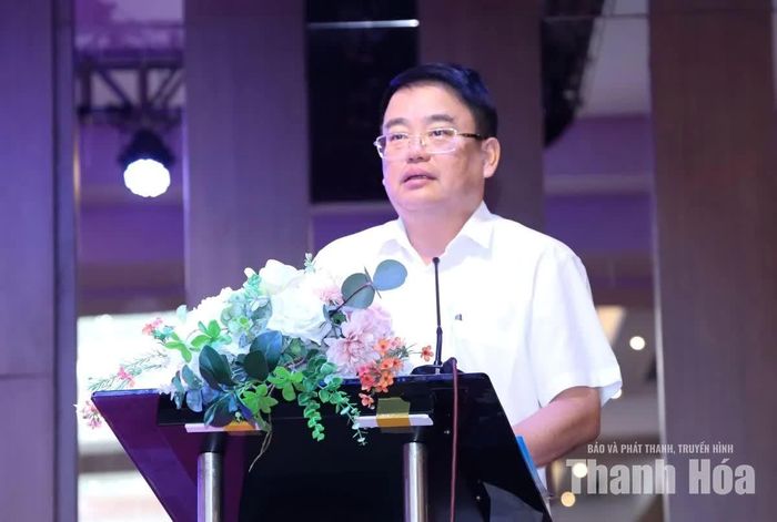 Giám đốc Sở Công thương Nguyễn Tiến Hiệu khai mạc hội nghị.