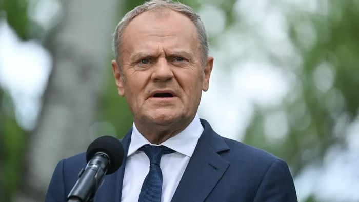 Thủ tướng Ba Lan Donald Tusk cho biết vụ tấn công mạng dường như nhằm mục đích tài chính. Ảnh: PAP.